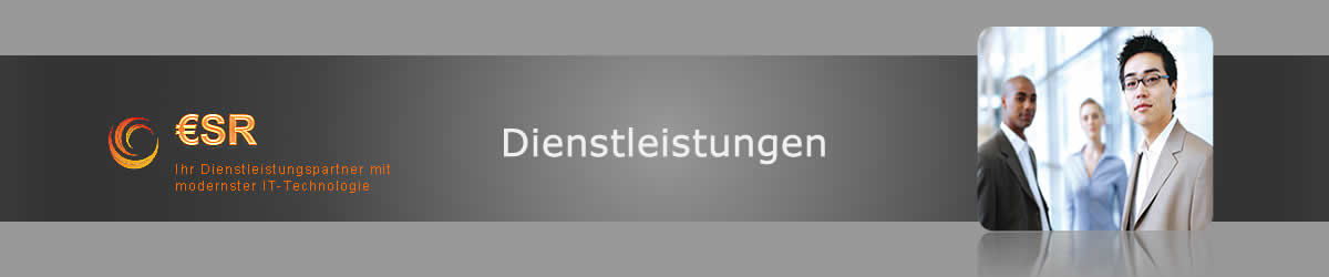 Hauptbalken Dienstleistungen